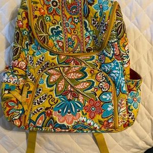 Vera Bradley| diaper bag| backpack| Gently used